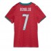 Portugalsko Cristiano Ronaldo #7 Dámské Domácí Dres MS 2026 Krátkým Rukávem